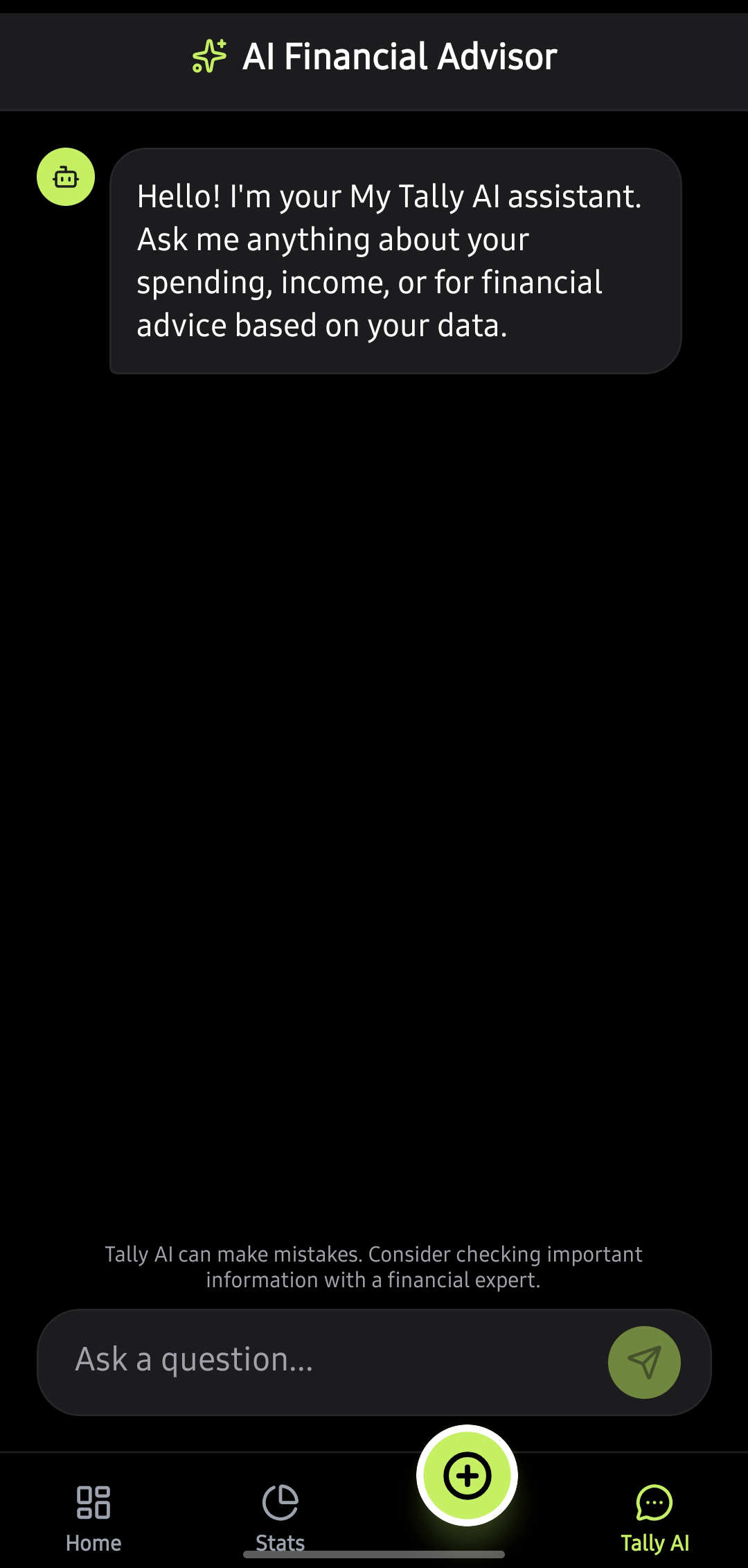 My Tally Screen 10